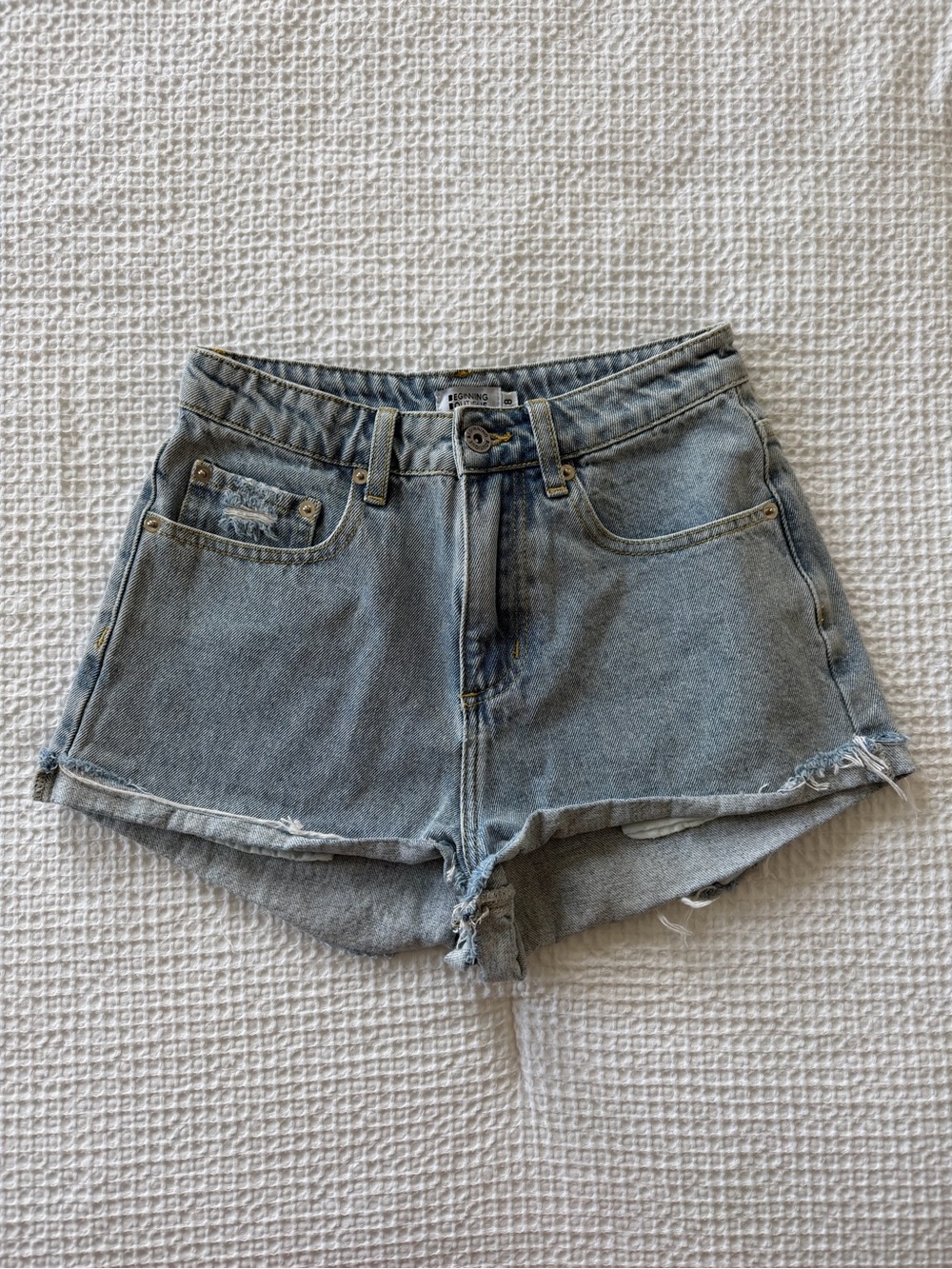 Beginning Boutique Jean Shorts